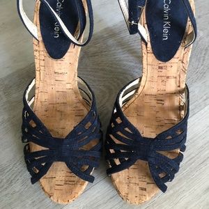 Calvin Klein spike sandals